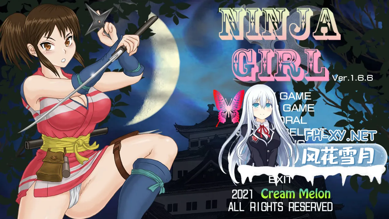 [ACT/生肉/步兵/2D]忍の娘 忍び/NINJAGIRL[Ver1.6.6][PC/1.70G]